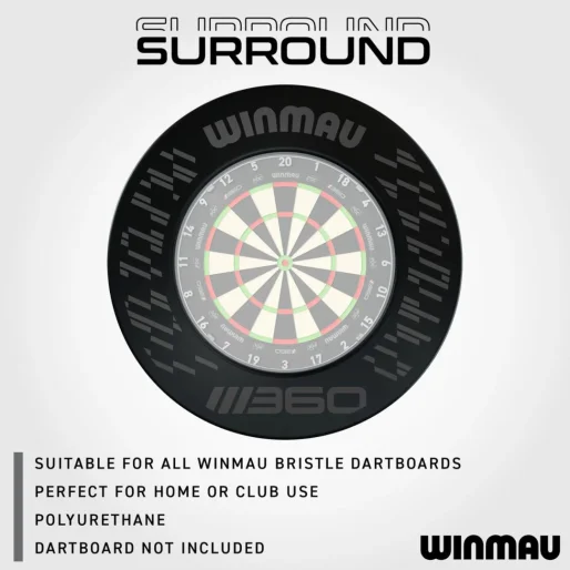 Winmau Surround - Auffangring rund um die Scheibe - Blade 360 - Black