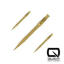 Harrows Steel Tips Metallspitzen - Quick Points - Heavy Metal - Gold - 26 mm