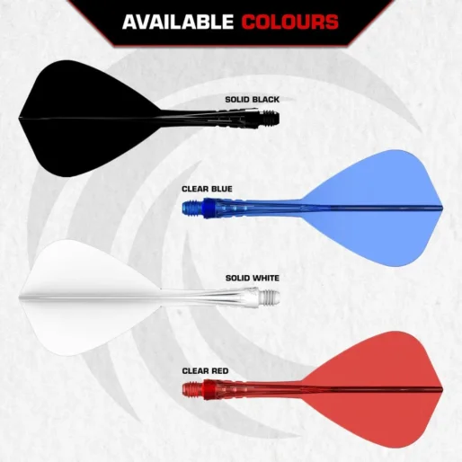 Mission Flights Force 90 Vortex - Kite - Short - Clear Red F5038