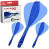 Mission Flights Force 90 Vortex - Kite - Medium - Clear Blue F5037