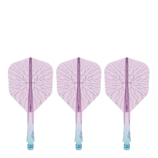 Caliburn Flights SUP - No6 - Crack - Blue & Purple - short