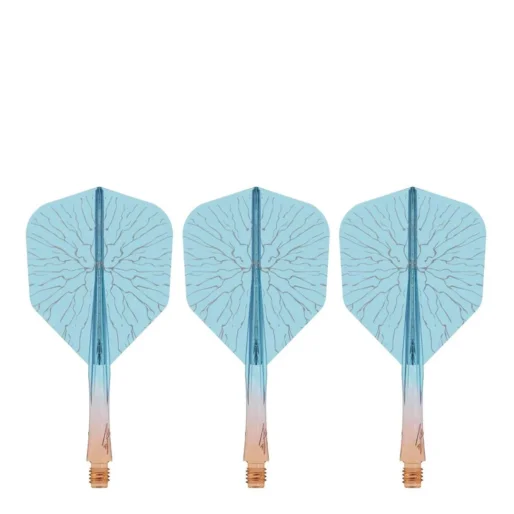 Caliburn Flights SUP - No6 - Crack - Orange & Blue - short