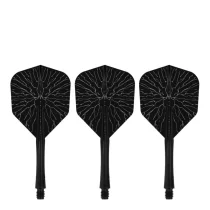 Caliburn Flights SUP - No6 - Crack - Black - midi