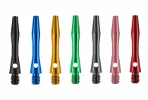 Designa Schafte Anodised Aluminium - extra short - black