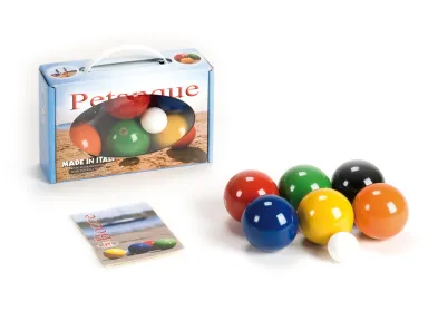 Lucio Londero Petanque aus Holz - 6+1