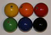 Lucio Londero Krocket Ersatzkugel 90 mm - 1 Stück - rot