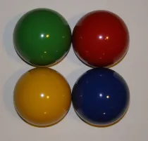 Lucio Londero Krocket Ersatzkugeln 90 mm - 4 Stück