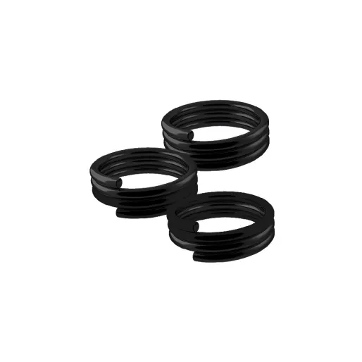 Designa Shaft Ring Grips - Spannfedern 3 Stück - bronze