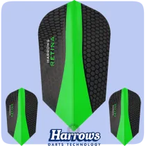 Harrows Flights Retina - Green F1188