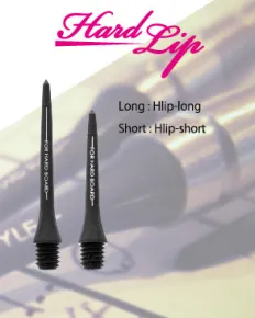 L Style Carbonspitzen Hard Lip Point 6 Stück - 25 mm