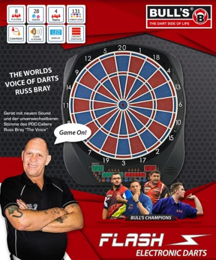 Bull's Elektronisches Dartboard Flash
