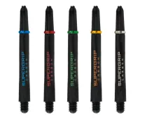 Harrows Schafte Supergrip Carbon - medium - black aqua