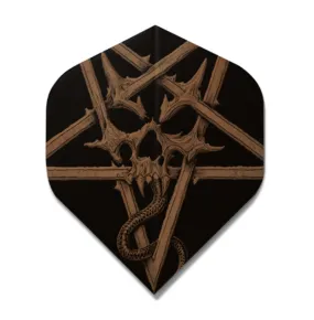 Designa Flights Pentacle Skull F1854