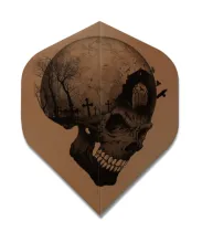 Designa Flights Headstone Skull F1865
