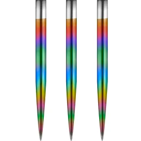 Mission Metallspitzen Glide - Rainbow - 34 mm