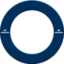 Mission Surround - Auffangring rund um die Scheibe  - Blau mit Logo