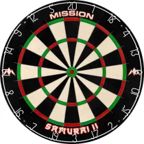 Mission Sisal Dartboard Samurai II