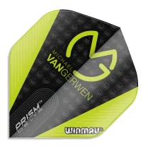 Winmau Flights Prism Delta - Michael van Gerwen - Black and Green W6915.207