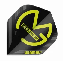 Winmau Flights Mega Standard - Michael van Gerwen - Black W6900.231