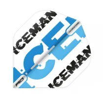 Red Dragon Flights Gerwyn Price Hardcore - Iceman White and Blue RF6476