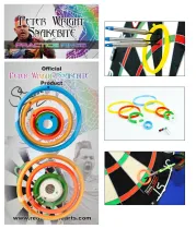 Red Dragon Peter Wright Snakebite Practice Rings - Trainingsringe für Sisal Dartboards
