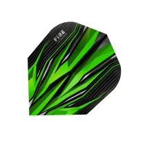 Harrows Flights Fire No6 - Green F3168