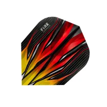 Harrows Flights Fire No6 - Red & Yellow F3169