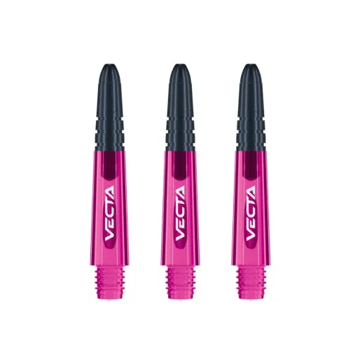 Winmau Schafte Vecta - short - black silver