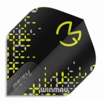Winmau Flights Prism Delta - Michael van Gerwen - Black, Green and Grey W6915.216